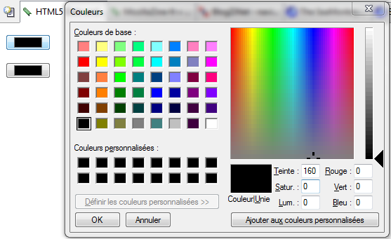 SeaMonkey 2.25 bêta 1 : Sélecteur de couleurs pour input type=color en HTML5