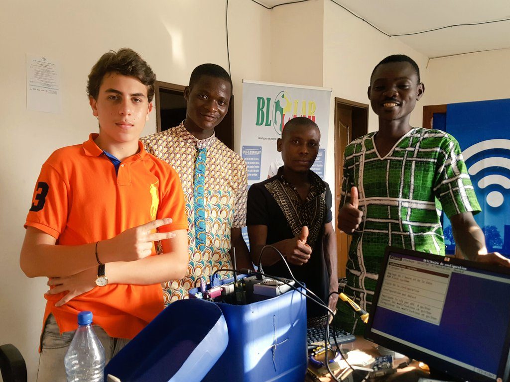 Réalisation d'un Jerry au Blolab au Bénin