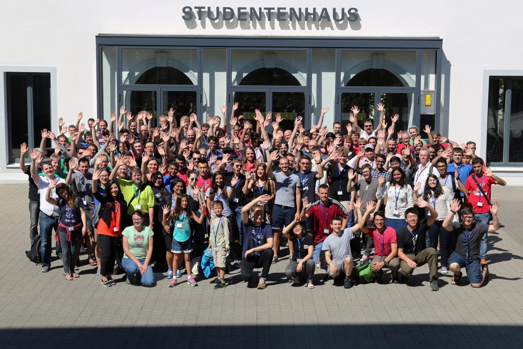 Photo de groupe lors du GUADEC 2016