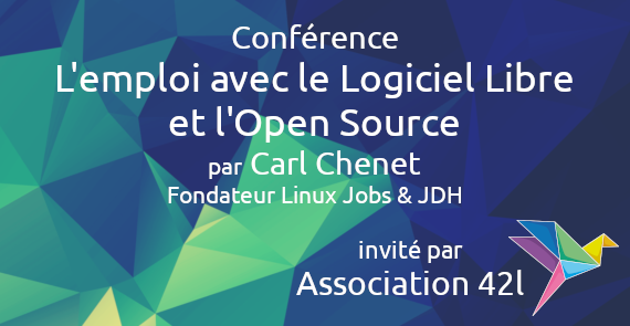 Conférence emploi avec le Logiciel Libre et l'Open Source