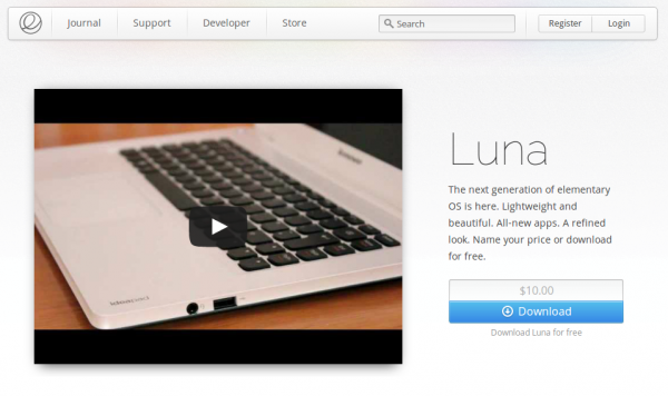 Luna s'écrase sur la terre : Sortie d'elementary OS 0.2 Final