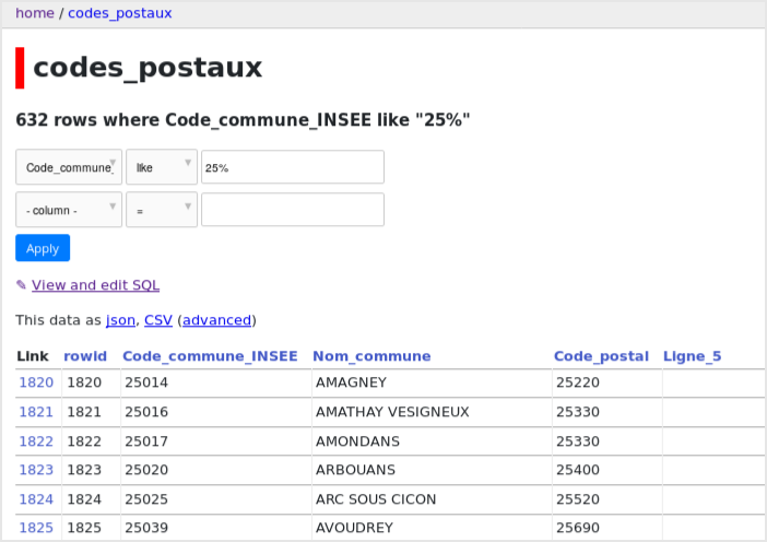 datasette