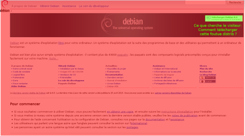 debian website