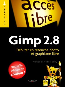 Couverture GIMP débuter en retouche photo et graphisme libre