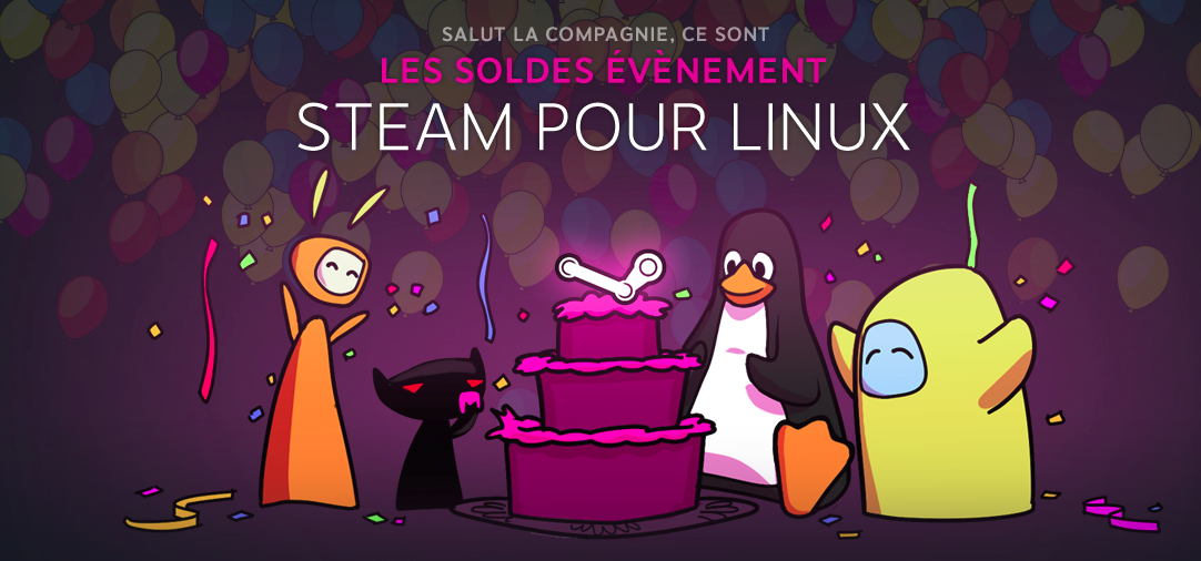 Promo Steam Linux