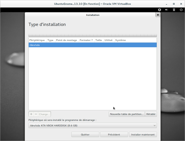 Ubuntu_Gnome_Partitionnement
