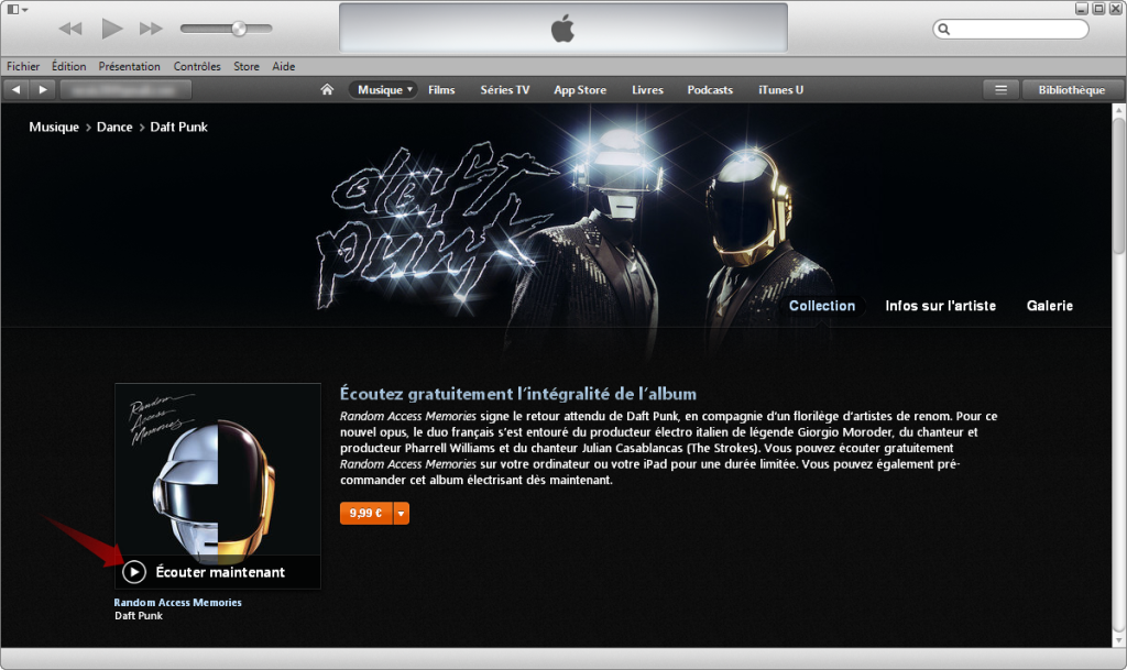 Daft Punk - Ecouter RAM sur iTunes