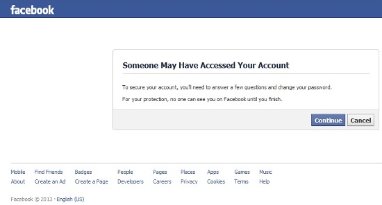 compte facebook : inaccessible ou piraté ?