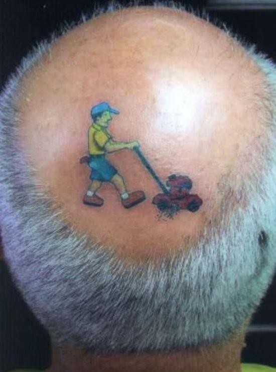 le tattoo pour les chauves
