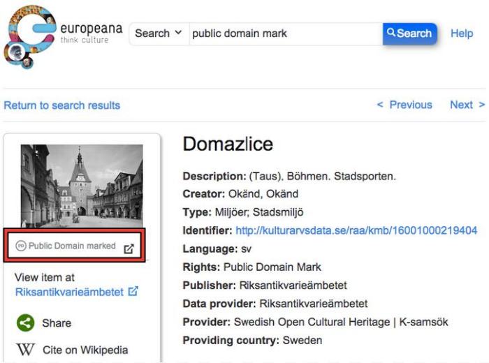 europeana pdm