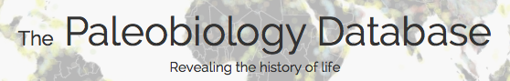 The Paleobiology Database