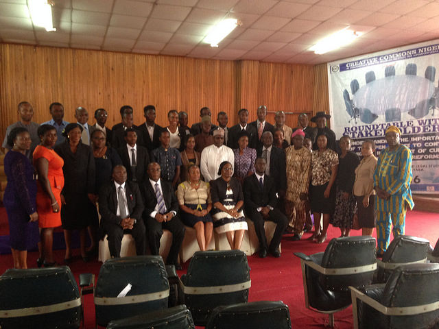 CC Nigeria Meeting. Photo by Kayode Yussuf. CC BY-SA