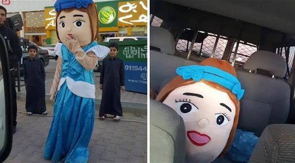 Saudi Arabia's vice police arrested this mascot at the opening of a sweet shop because .. it wasn't wearing the Islamic attire 