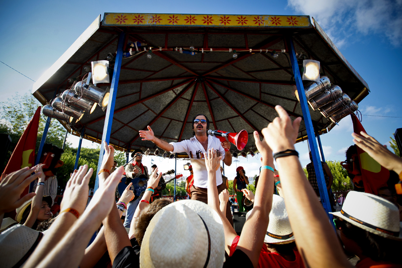 Homens da Luta on Optimus Alive music festival, 2011. Photo by José Goulão on Flickr (CC BY-NC-ND 2.0)