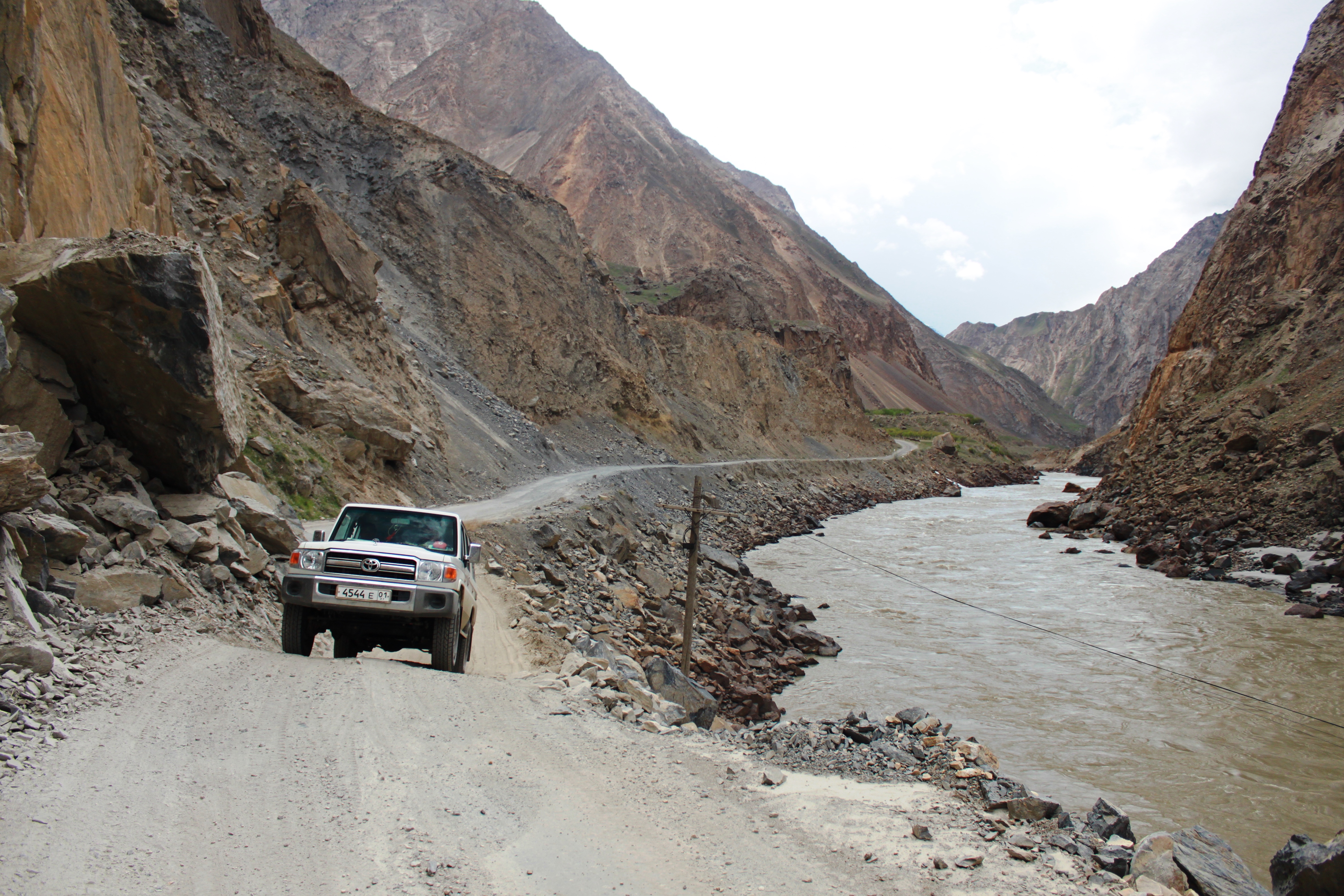 Road to Badakhshan. Photo by Abdulfattoh Shafiev