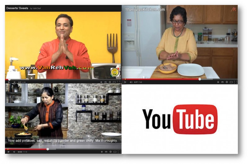 Les chefs cuisiniers partagent leurs astuces sur Youtube, et gagnent en célébrité en Inde et dans le monde.