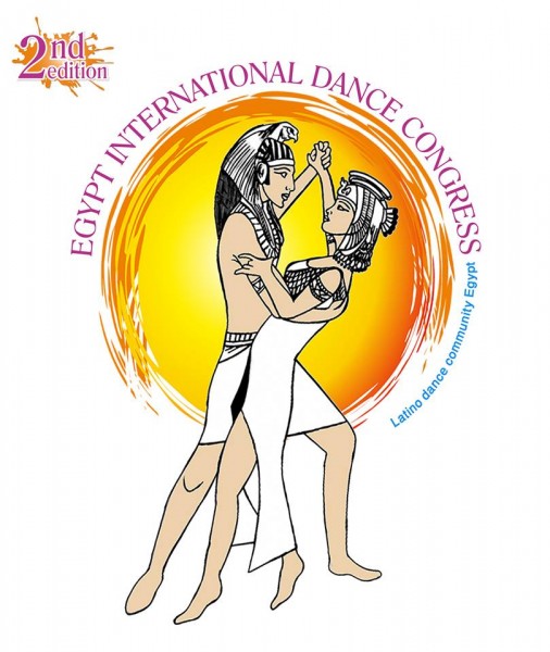 Poster of the 2nd Edition of the International Salsa Congress in Egypt.