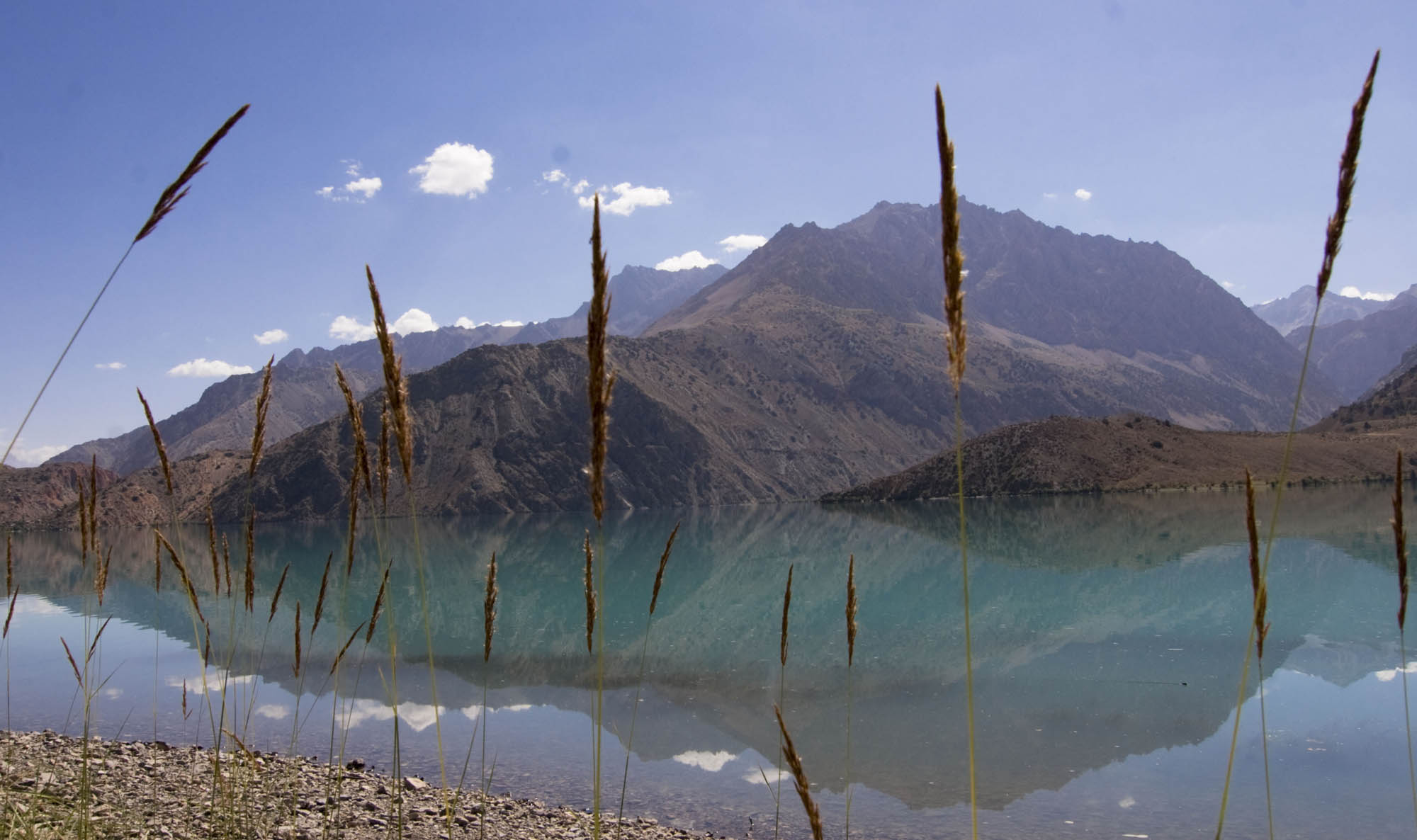 Iskandarkul lake in Zarafshan valley. Photographer: Nozim Qalandarov