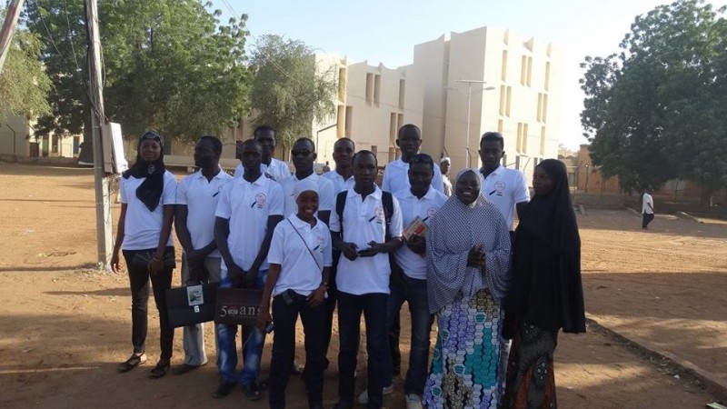 L'équipe de Open Street Map Niger 
