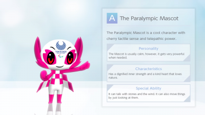 Tokyo 2020 Paralympic Mascot