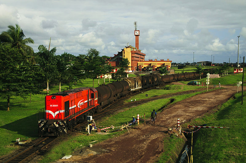 A train station in Douala Cameroon. Creative Commons photo by Z. NGNOGUE.