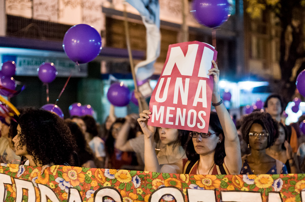 Women in São Paulo protest against feminidade in Latin America | Photo: Media Ninja
