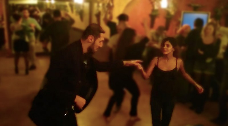 Aasim Rady and Rasha Sadek. Social Salsa Dancing in Egypt, January 2015. Image: YouTube
