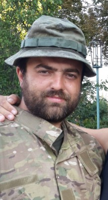 Sergei Misyura, an officer in the Ukrainian Army. (image courtesy of Sergei Misyura)
