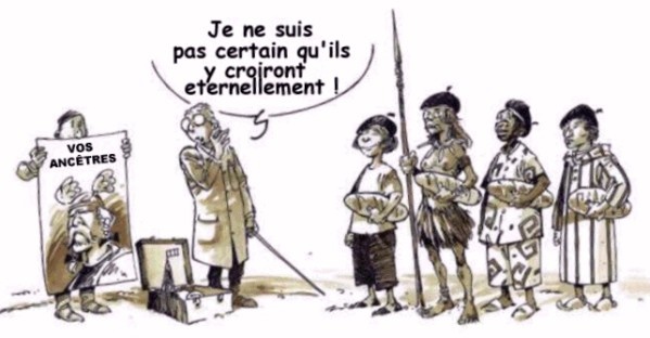 Dessin sur les ancêtres gaulois via Aimer Béthune - Domaine public