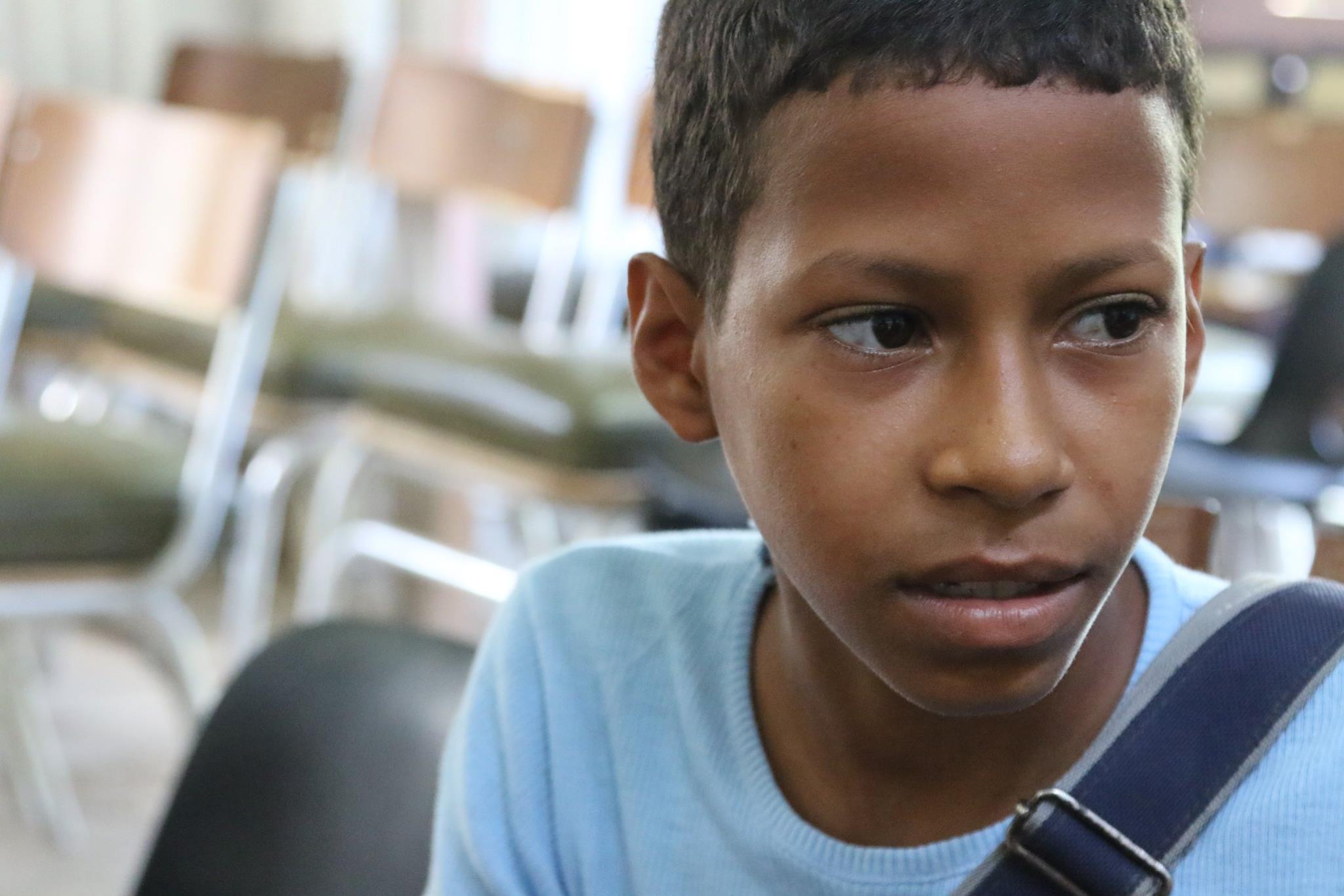 César Manuel, un niño migrante cubano (Foto: Periodismo de Barrio)
