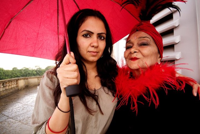 Jasmeen Patheja with her Grandma Indrajit Kaur.