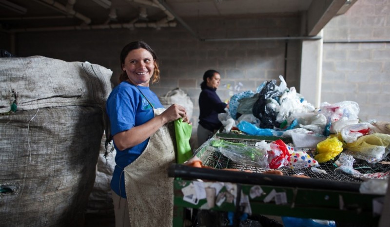 En América Latina más de 4 millones de personas viven del reciclaje informal. Foto Iniciativa Regional de Reciclaje Inclusivo. Permitido su uso. 