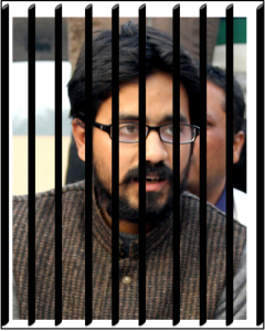 Political cartoonist Aseem Trivedi arrested in India for "insulting" National symbols. Original image from Wikipedia, used and adapted by the author under CC BY-SA 3.0