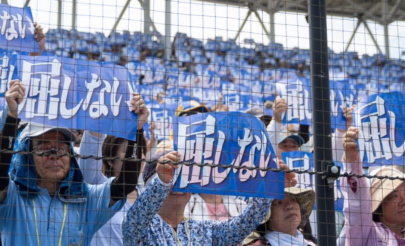 Henoko Base Protests Okinawa