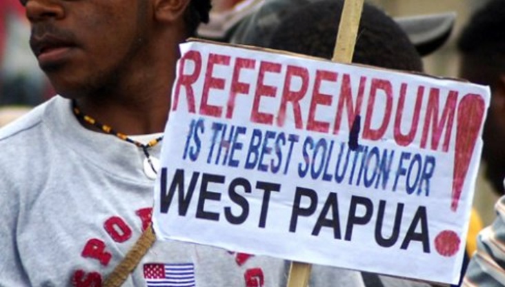 Let West Papua Vote Interbational Campaing. Picture by Free West Papua Campaign Twitter. Available to the Public
