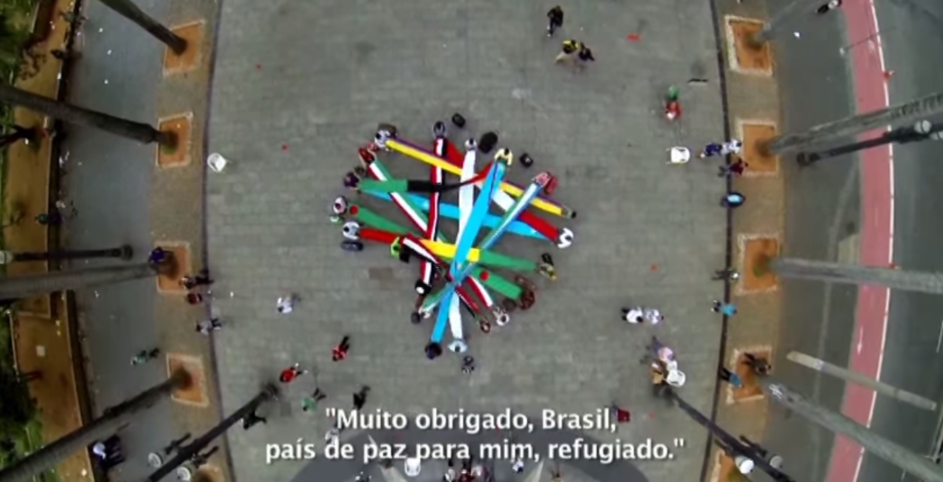 In a Music Video, Refugees Say Thanks to Brazil for Welcoming Them.