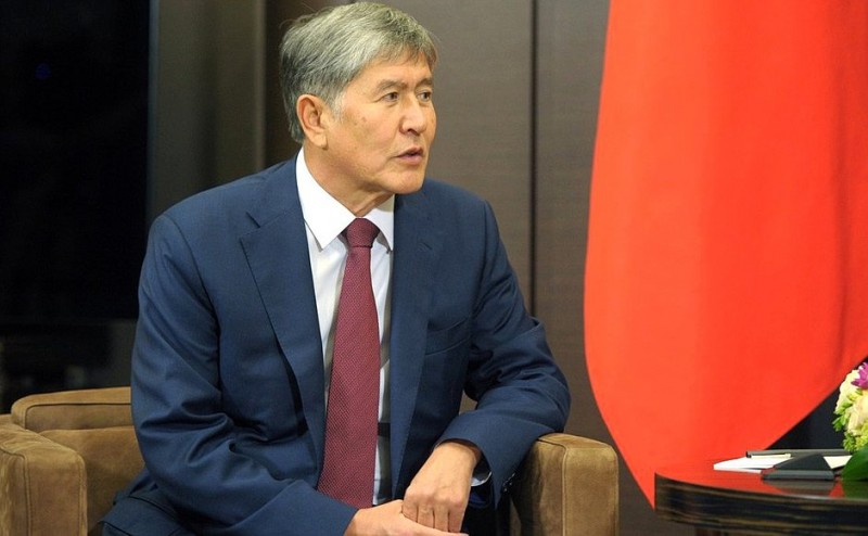 Kyrgyz President Almazbek Atambayev. Russian presidential press service. Available for reuse. 
