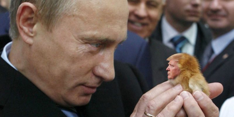 One of countless Putin-Trump Internet memes.