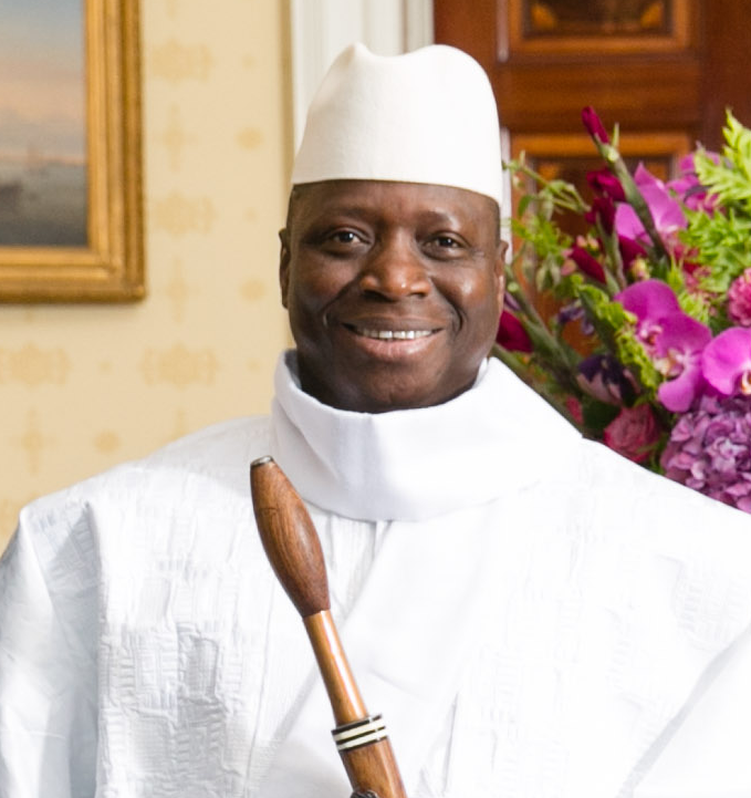 Après avoir gouverné pendant plus de 22 ans, M. Yahya Jammeh a accepté la défaite. Photo de Public Domain par la Maison Blanche téléchargée en ligne par l'utilisateur de Wikipedia Alifazal.