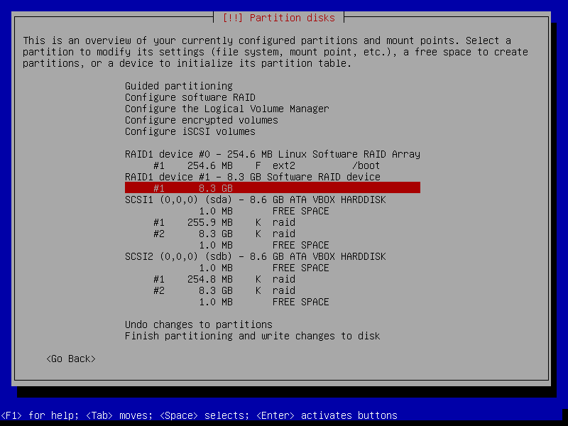 RAID créé RAID créé