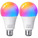 Ampoule Intelligente Wifi Led Smart Bulb E27, AISIRER RGB...