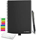 HOMESTEC Cahier Intelligent Notebook Reutilisable Carnet de...