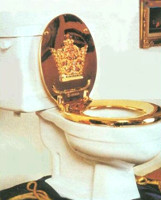gold-toilets