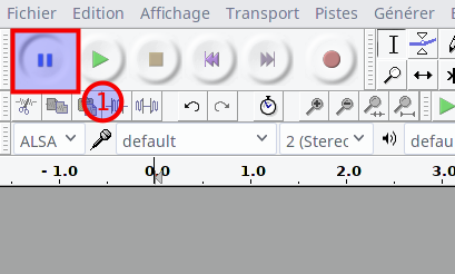 mode enregistrement en pause, 1