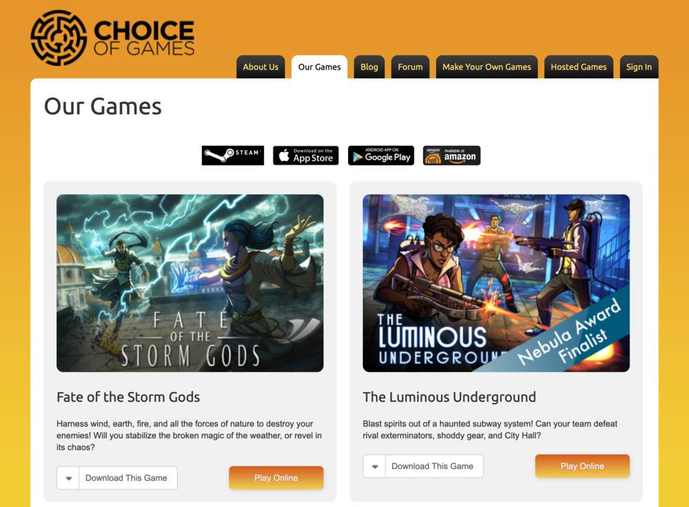 choice script choice game site 