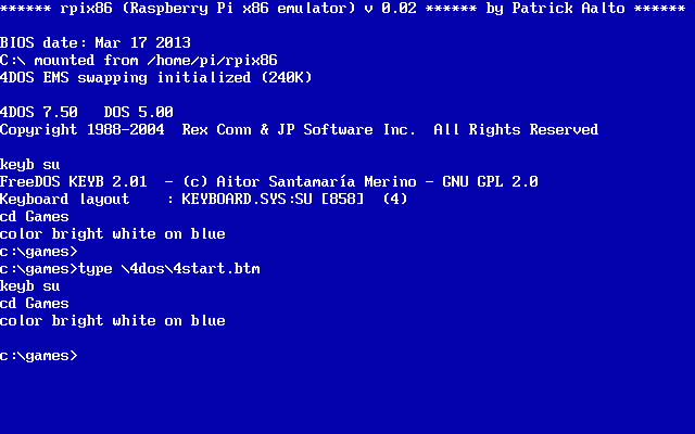 keybsu7 Retrouvez vos anciens jeux DOS sur le Raspberry Pi