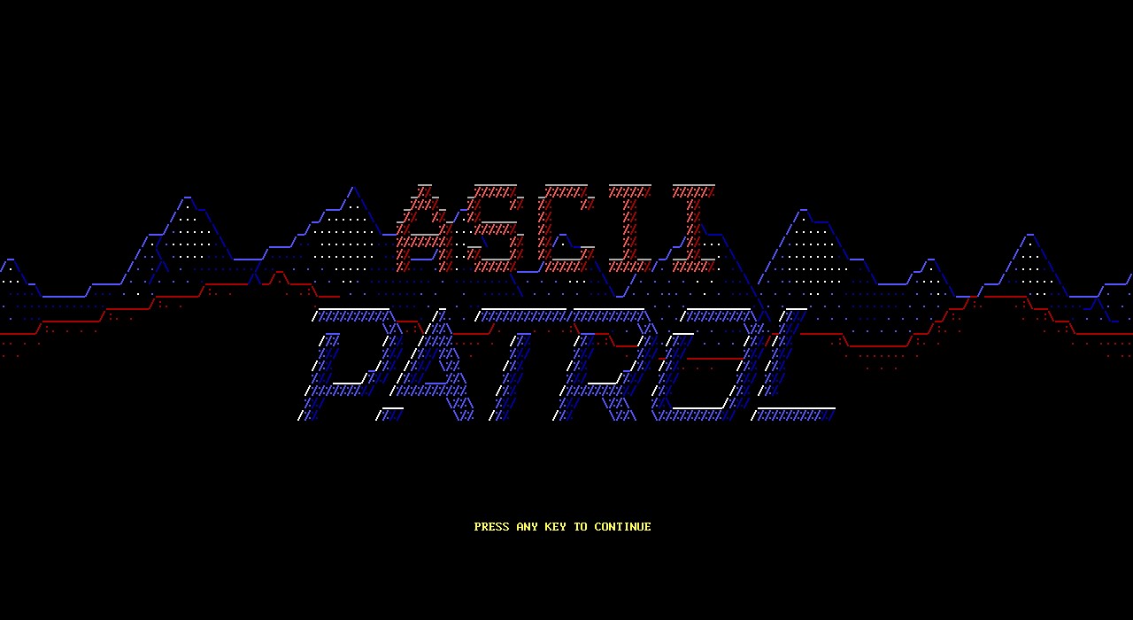 Jeu ASCII Patrol