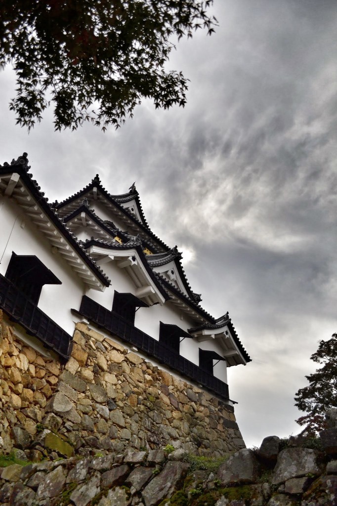 Le château d'Hikone.