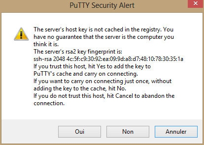 Sécurité Putty