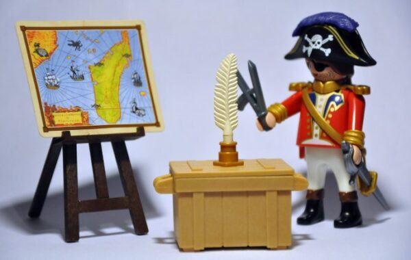 pirate map lego